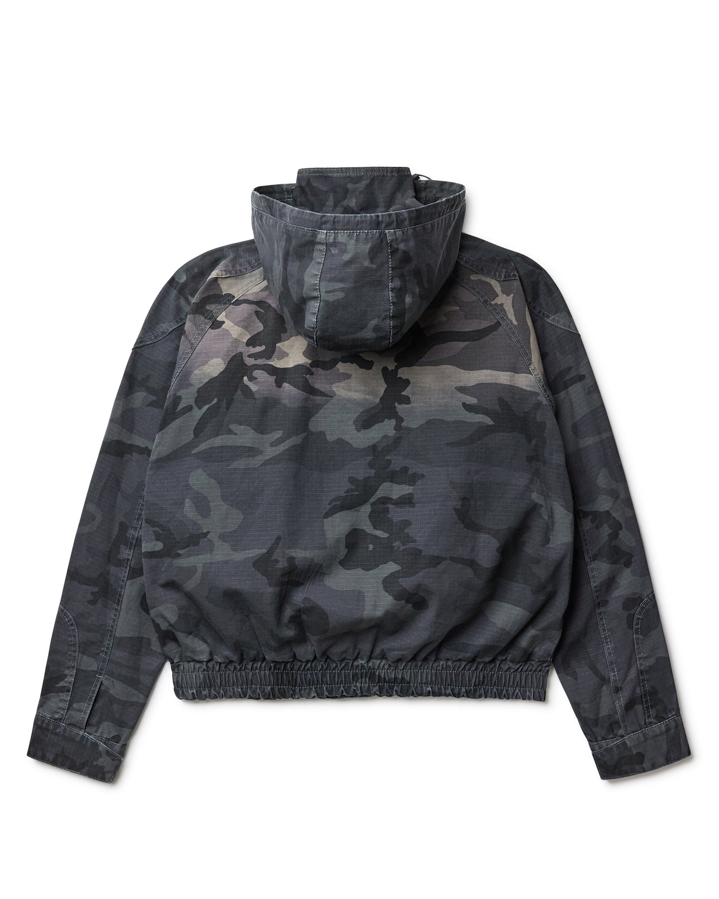 VA-1 BLACK CAMO RAIN JACKET