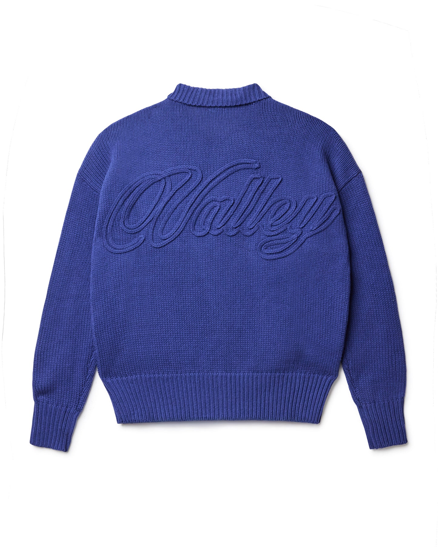 NAVY VALLEY WORKER KNIT