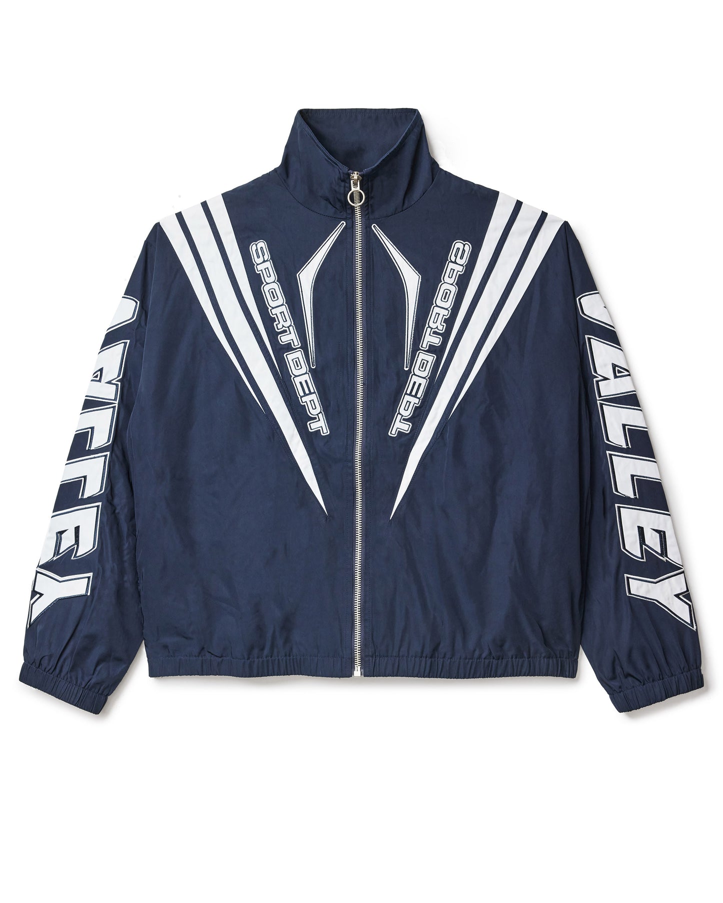 NAVY TUXEDO TRACK TOP