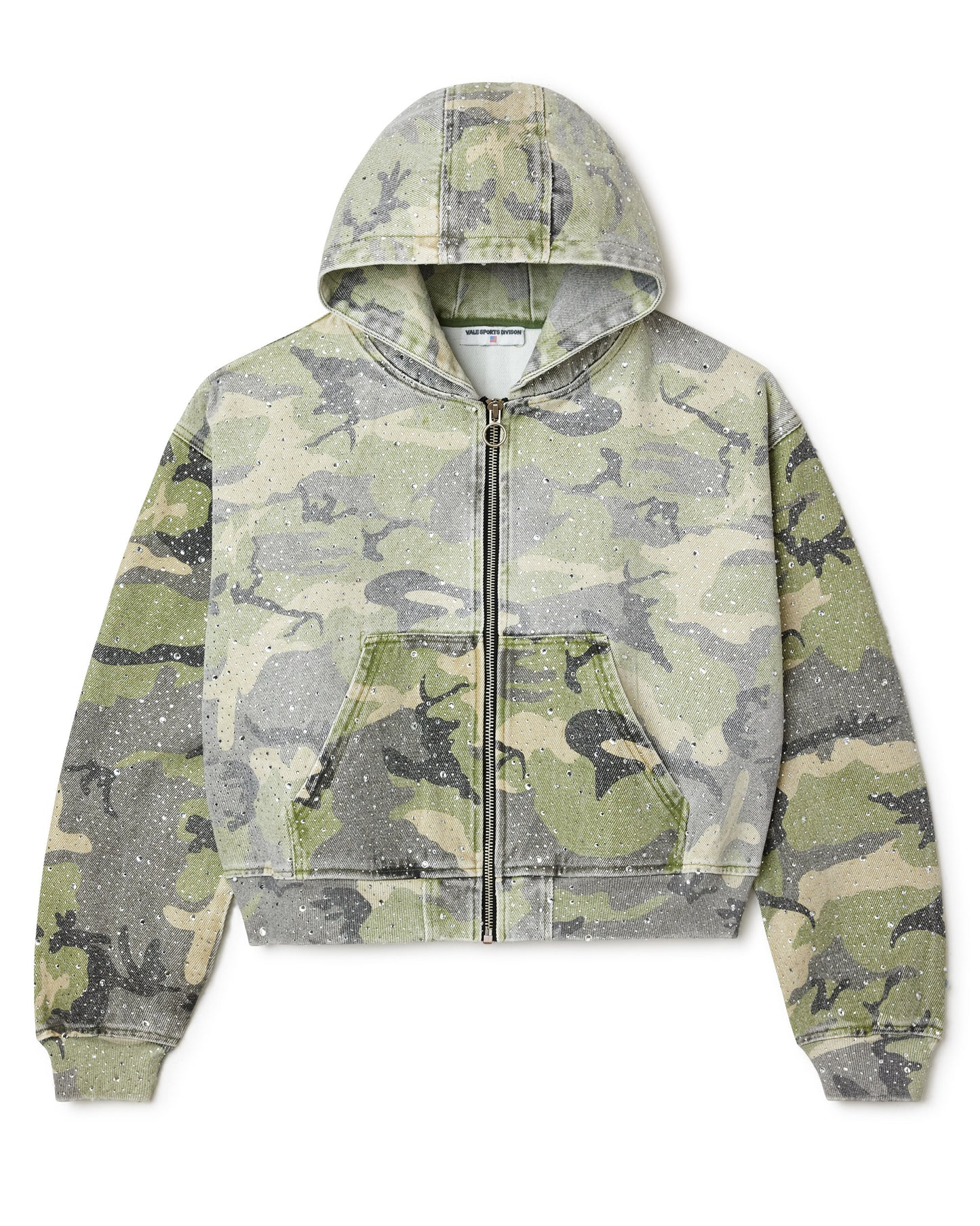 CRYSTAL CAMO WORK JACKET