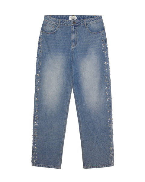 NWOT Vale buy Forever Blue Stacked Denim