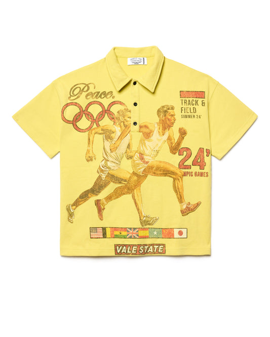 YELLOW OLYMPIC POLO