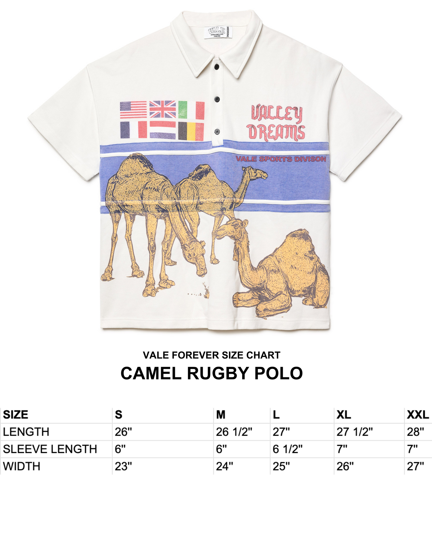 CAMEL RUGBY POLO