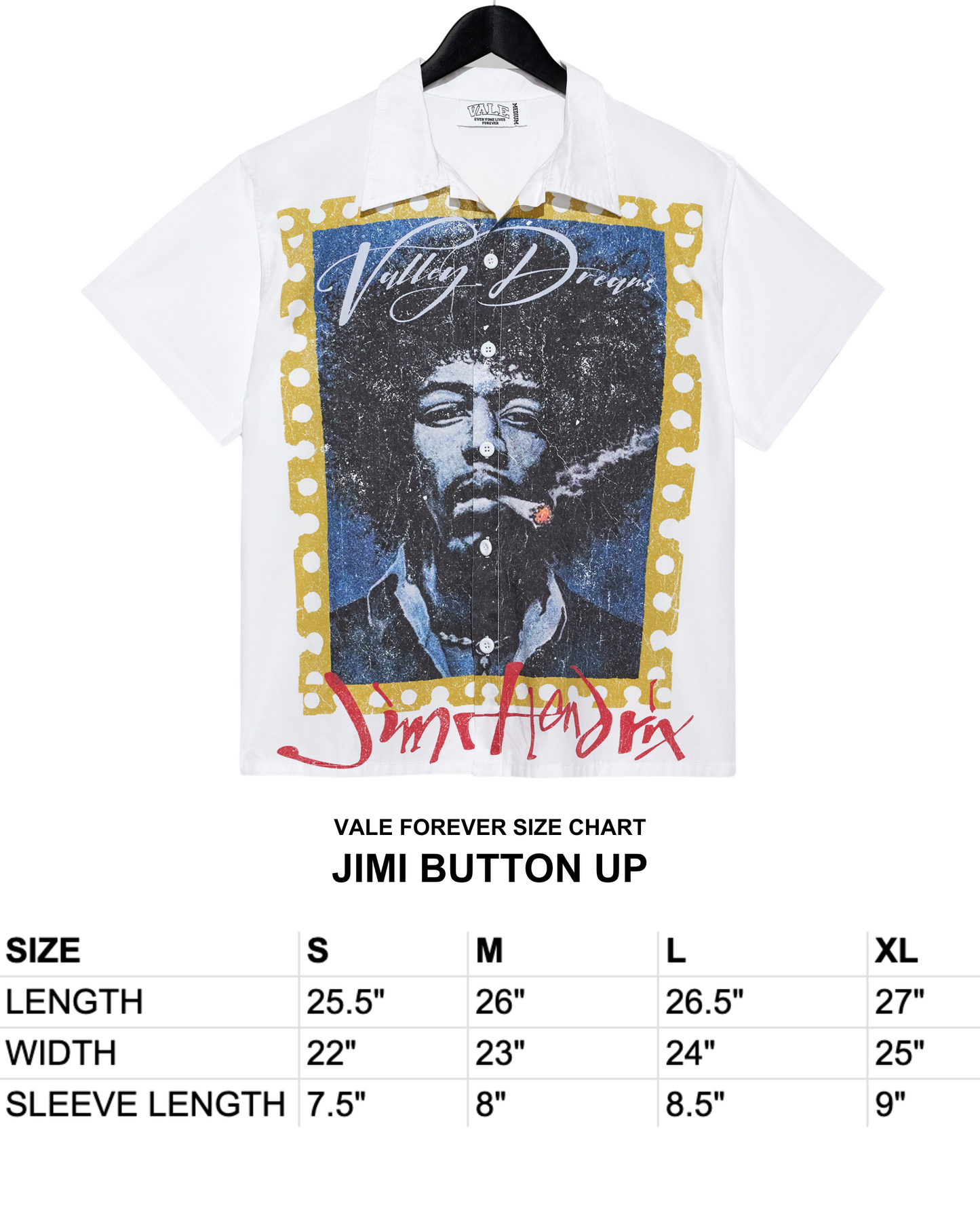 JIMI BUTTON UP