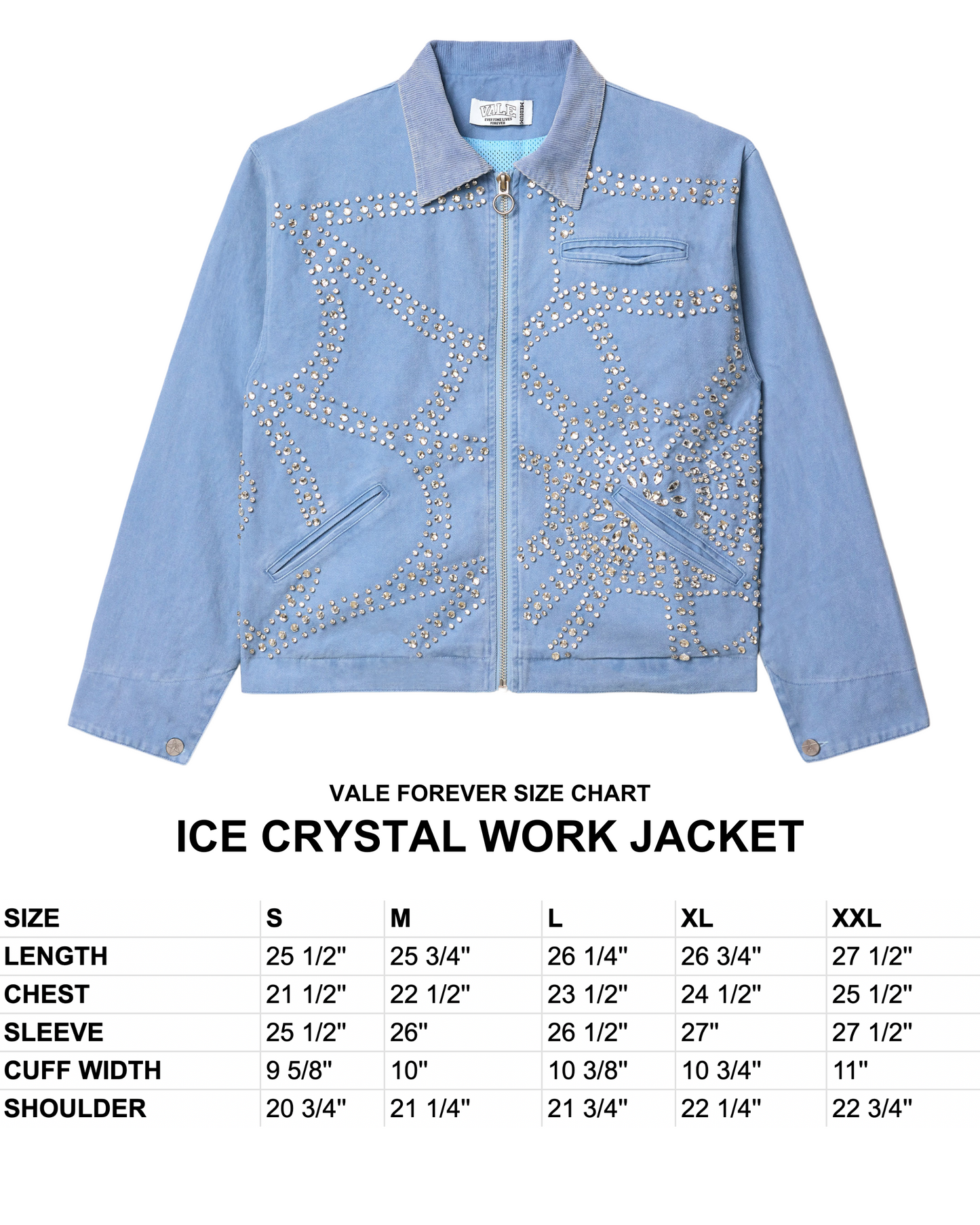 ICE CRYSTAL WORK JACKET