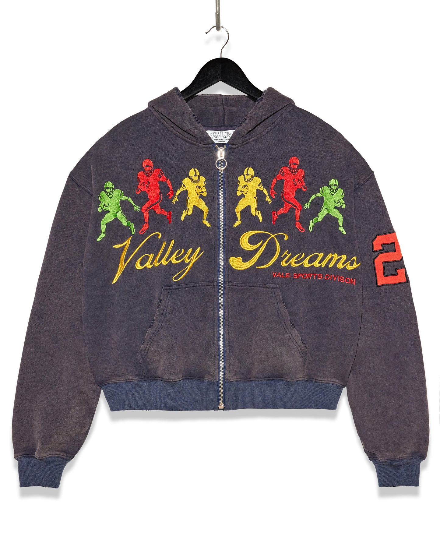 NAVY VALLEY DREAM ZIP-UP