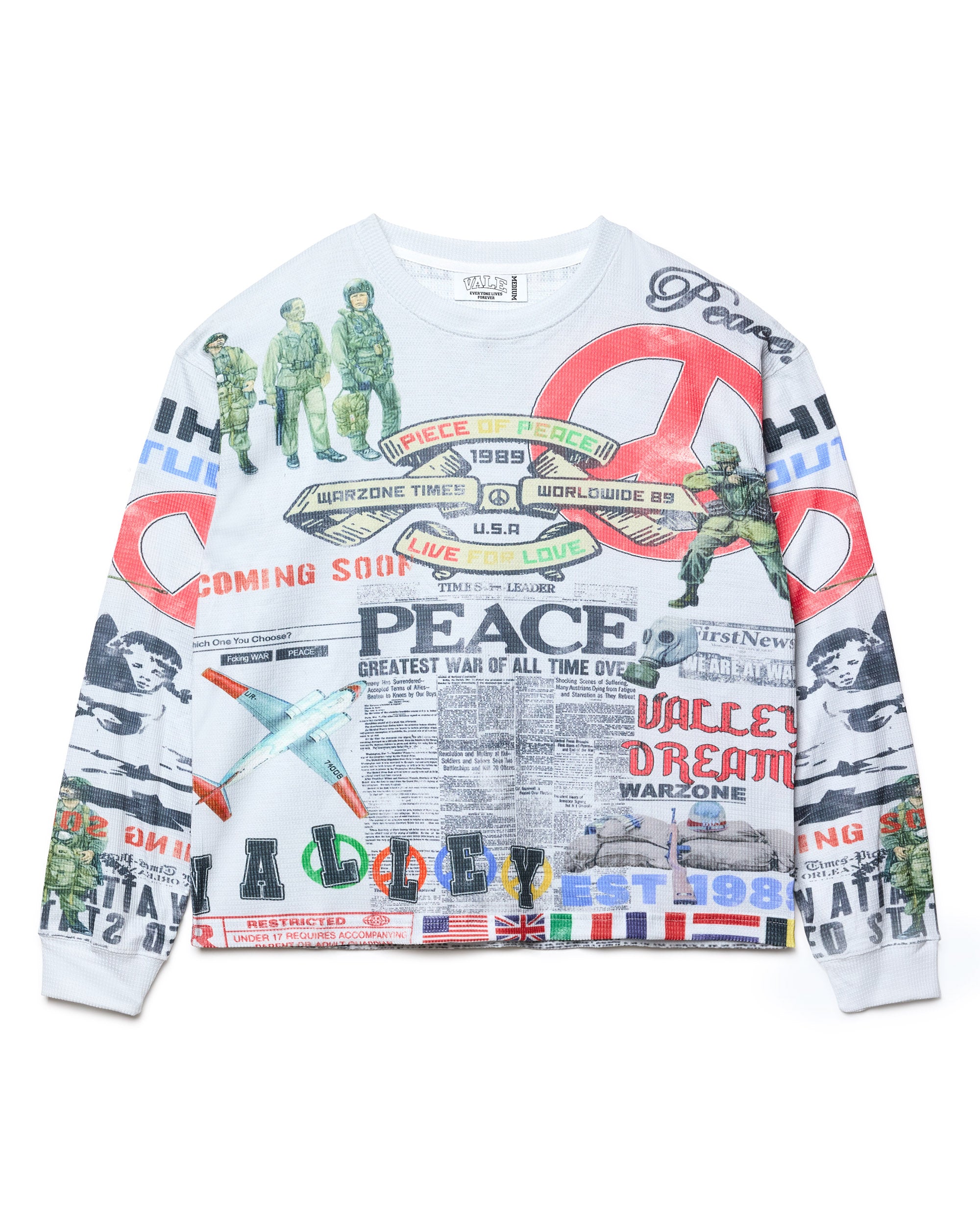 PEACE LONGSLEEVE – Vale Forever