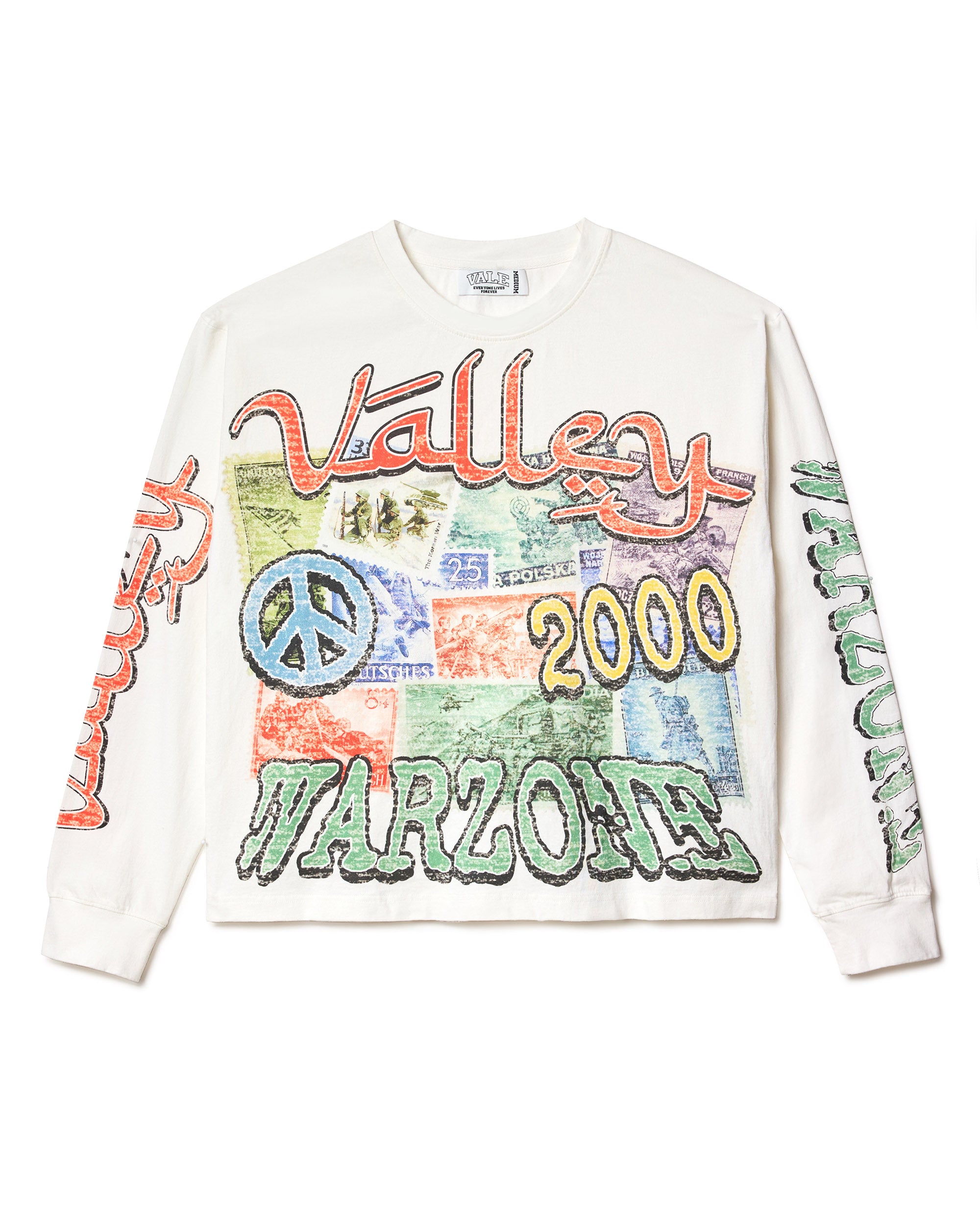 WHITE PASSPORT LONGSLEEVE – Vale Forever