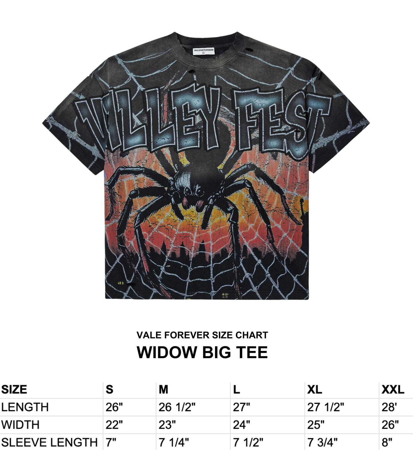 WIDOW BIG TEE